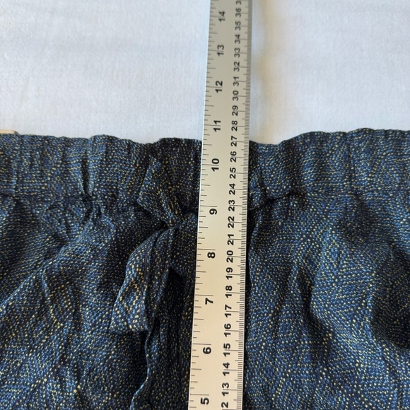 Far West NEW Women's Small Marine Elastic Waist Viscose Shorts Navy Beach Summer - Picture 11 of 14